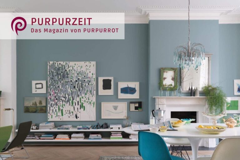 Purpurzeit-7 Farrow & Ball - Titelbild im Magazin
