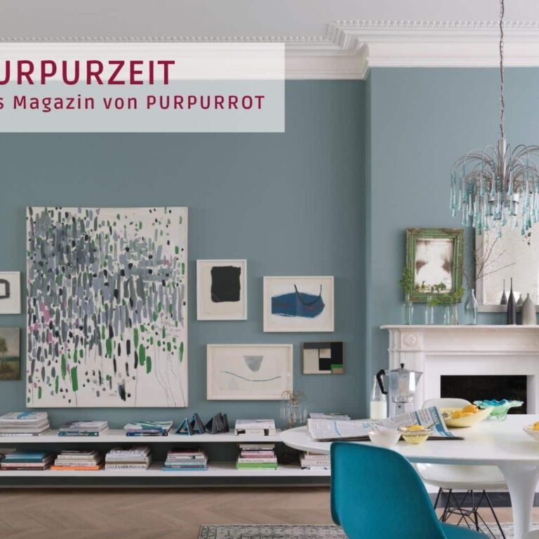 Purpurzeit-7 Farrow & Ball - Titelbild im Magazin